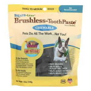 Brushless Toothpaste Dog Treats